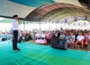 Kampanye di Olonggata, Anwar Hafid Pamerkan Program Unggulan untuk Sulteng