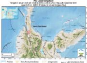 Gempa Ringan Kedalaman 8 Kilo Meter Guncang Palu