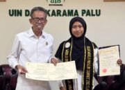 Membanggakan! Mahasiswi UIN Datokarama Borong Dua Gelar di Malaysia