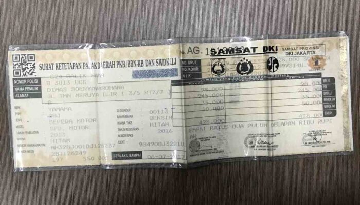 Cukup Bayar Tahun Ini, Denda Lama Kendaraan Diampuni