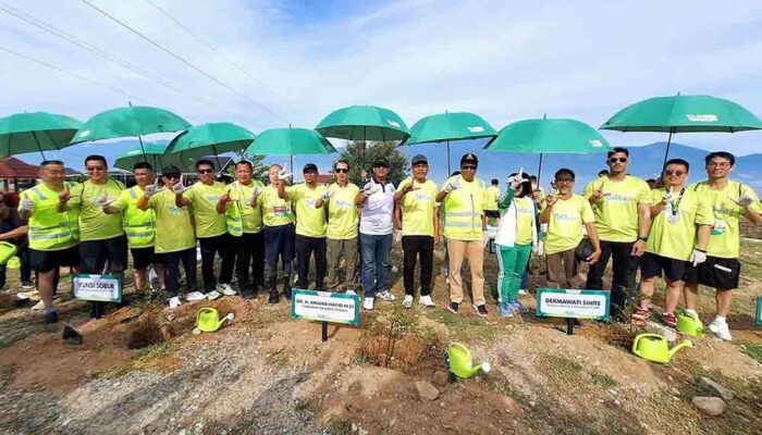 IMIP Rayakan Hari Bumi dengan Olahraga dan Tanam Pohon