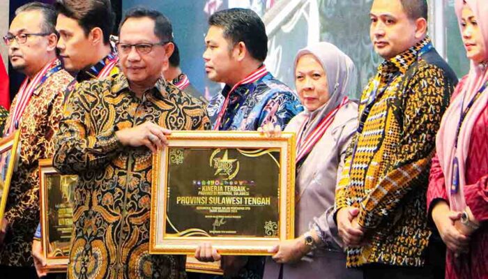 Sulawesi Tengah Sabet Penghargaan Tertinggi di SPM Awards 2025