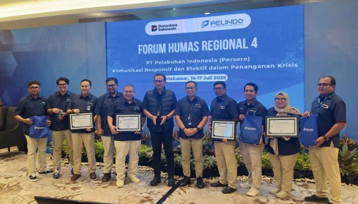 Empat Cabang Pelindo Regional 4 Raih Penghargaan Humas Terbaik
