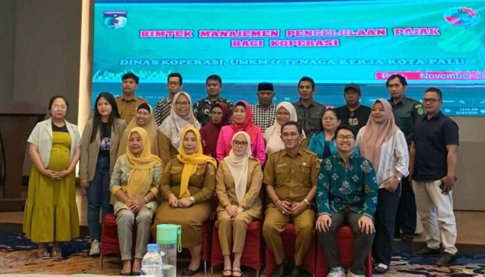 Pemkot Palu Dorong Koperasi Taat Pajak dan Profesional