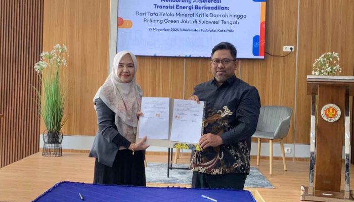 FEB Untad–INDEF Dorong Kolaborasi untuk Transisi Energi Berkeadilan