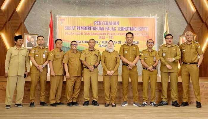 SPPT PBB-P2 2026 Diserahkan, Pemkot Palu Kejar Target Rp31 Miliar