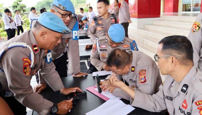 Polda Sulteng Perketat Pengawasan Senjata Api Anggota