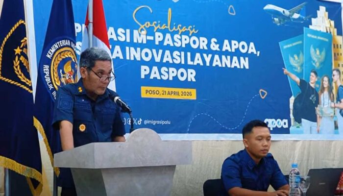 Imigrasi Palu Edukasi Masyarakat Poso soal M-Paspor dan APOA