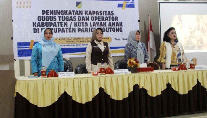 Parigi Moutong Dorong Kolaborasi Wujudkan Kabupaten Ramah Anak