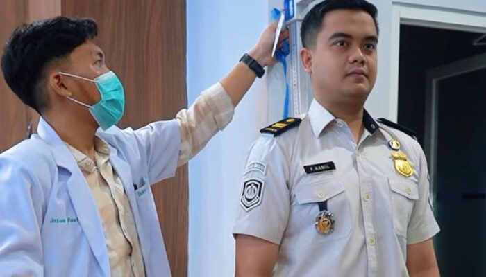Jaga Kinerja, Imigrasi Palu Cek Kesehatan Pegawai
