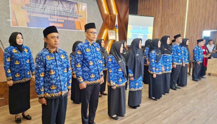 18 Guru Naik Jabatan Jadi Kepala Sekolah di Palu