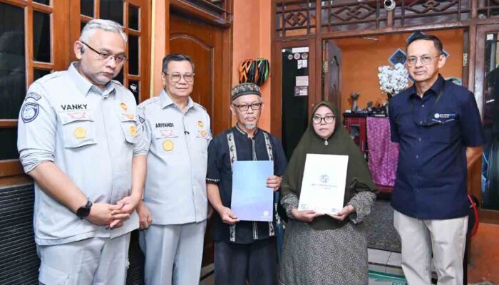 Jasa Raharja Tuntaskan Santunan Korban Kecelakaan Kereta di Bekasi Timur