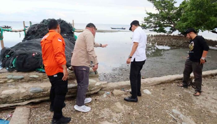 Atasi Abrasi Palasa, Pemkab Parimo Minta Bantuan Pemprov dan Pusat