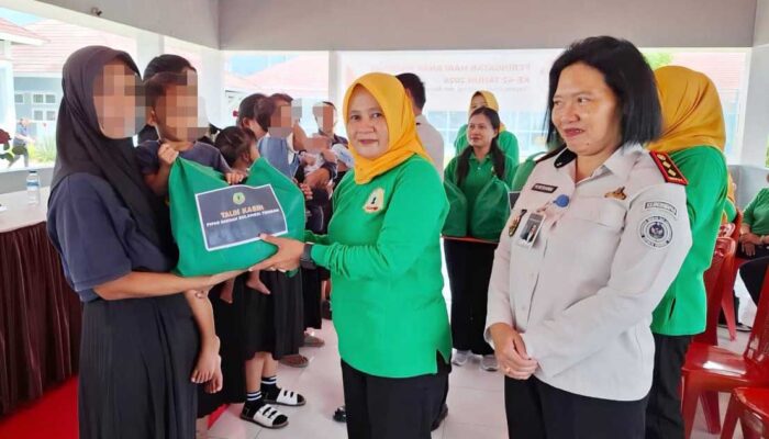 PIPAS Sulteng Salurkan Bantuan Balita di Lapas Perempuan Palu