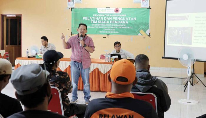 Perkuat Mitigasi Bencana, PT IMIP Latih Tim DESTANA di Morowali