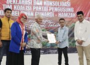 Ribuan Pendukung Hadiri Deklarasi Gunardi-Hamzah di Tolitoli