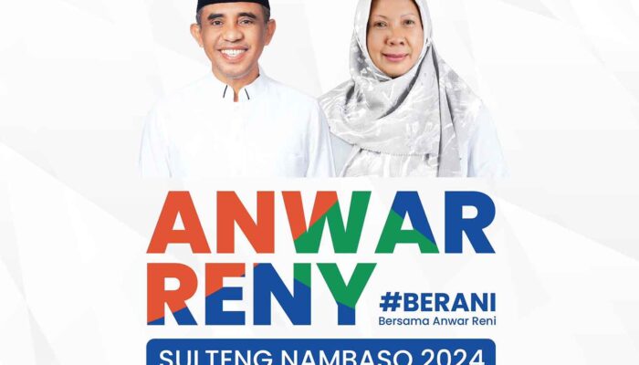 Menghindari Gesekan, Pasangan Anwar-Reny Pilih Daftar di Sore Hari