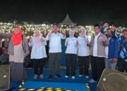 Deklarasi ke-29, Anwar-Reny Disambut Ribuan Warga Kotraya