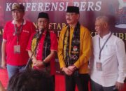 Rusdy-Sulaiman Daftar di KPUD Sulteng dengan Dukungan Empat Partai