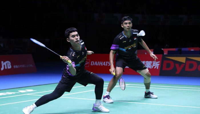 Leo/Bagas Melaju ke Semifinal Daihatsu Japan Open 2024