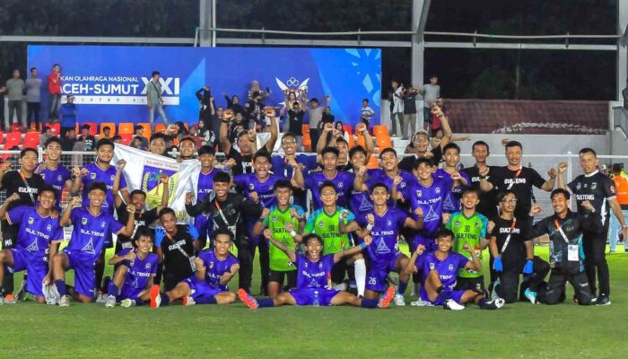 Sepak Bola Sulteng Tembus Perempat Final PON 2024
