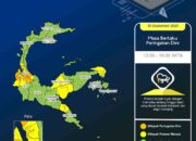 Hari Ini Hujan Lebat dan Angin Kencang Berpotensi Landa Sulteng