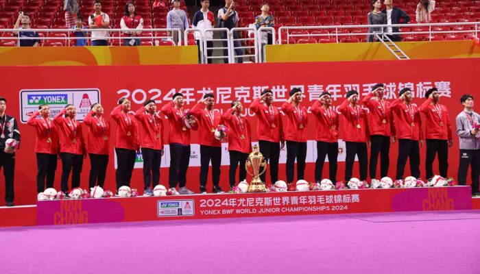 Indonesia Raih Piala Suhandinata 2024 di Kandang China