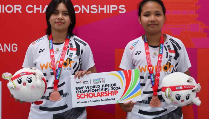 Indonesia Raih Dua Medali di Kejuaraan Dunia Bulu Tangkis Junior