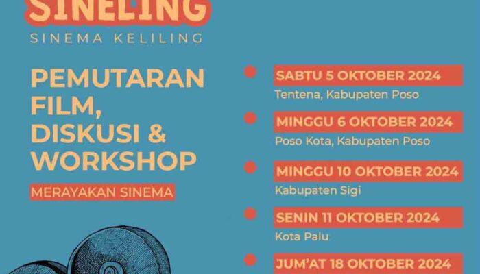 Sinekoci Palu Berdayakan Masyarakat Sulteng Lewat Sinema Keliling