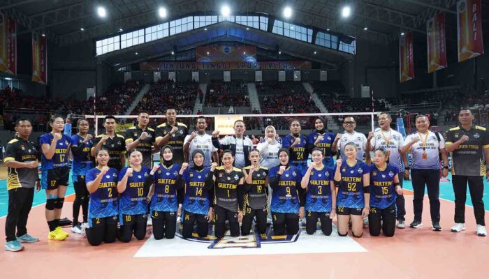 Voli Putri Polda Sulteng Optimistis Rebut Posisi Ketiga