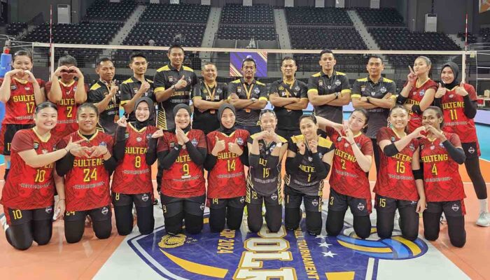 Voli Putri Polda Sulteng Tembus Semifinal Kapolri Cup 2024