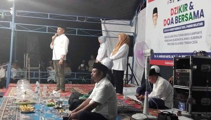 Anwar-Reny Dzikir dan Doa Bersama di Dolago