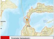 Donggala Diguncang Gempa Dangkal 3,2 Magnitudo