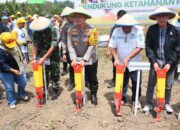 Dukung Ketahanan Pangan, Polda Sulteng Tanam Jagung di Donggala