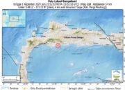 Gempa Ringan Goyang Taopa, Parigi Moutong