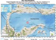 Gempa Daratan Magnitudo 3,1 Guncang Tojo Unauna