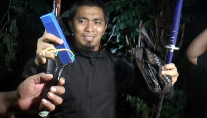 Dua Pelaku Pembusuran di Jalan Sudirman, Makassar Tertangkap