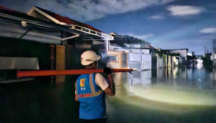 Tidak Hanya Pulihkan Listrik, PLN Juga Salurkan Bantuan untuk Korban Banjir