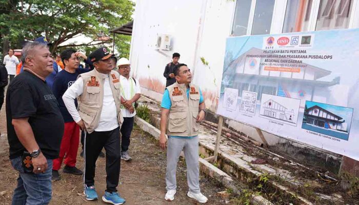 Pusdalops Dibangun untuk Tingkatkan Kinerja BPBD Sulbar