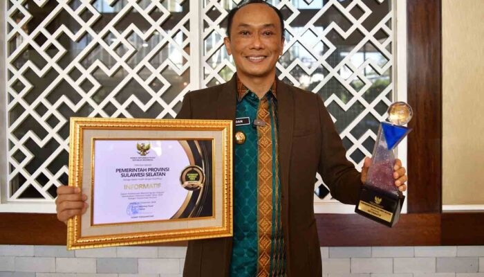 Konsistensi Sulsel dalam Keterbukaan Informasi Publik Berbuah Penghargaan
