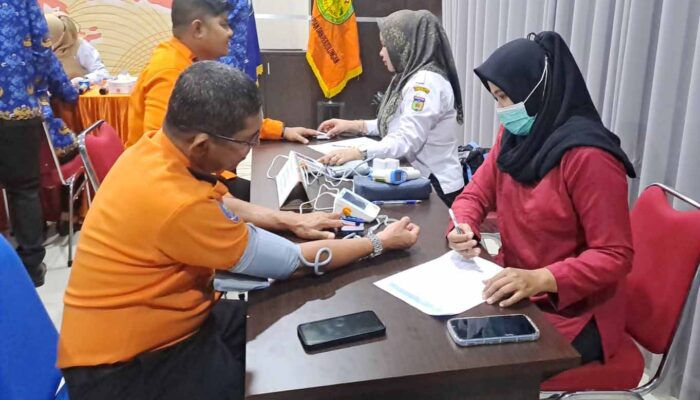 Personel KPP Palu Dipastikan Sehat Sebelum Siaga Nataru
