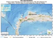 Gempa Darat di Tolitoli Lemah dan Tidak Berbahaya
