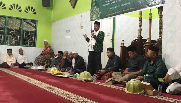 Isra Miraj di Masjid Asy-Syakirin Pengawu: Momentum Menguatkan Keimanan