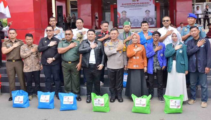 Bakti Sosial Polri Presisi, Wujud Kepedulian Sambut Ramadan