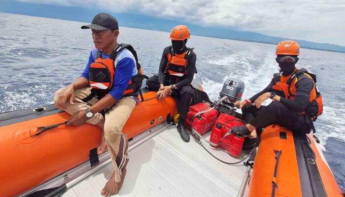Nelayan Hilang di Teluk Tomini, Tim SAR Lakukan Pencarian