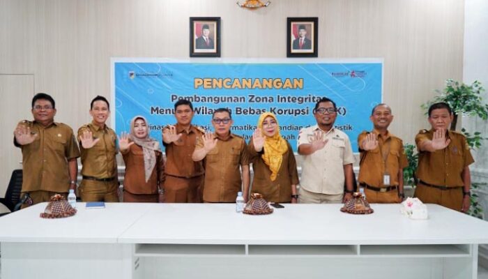 Diskominfo Santik Sulteng Perkuat Zona Integritas Menuju WBK