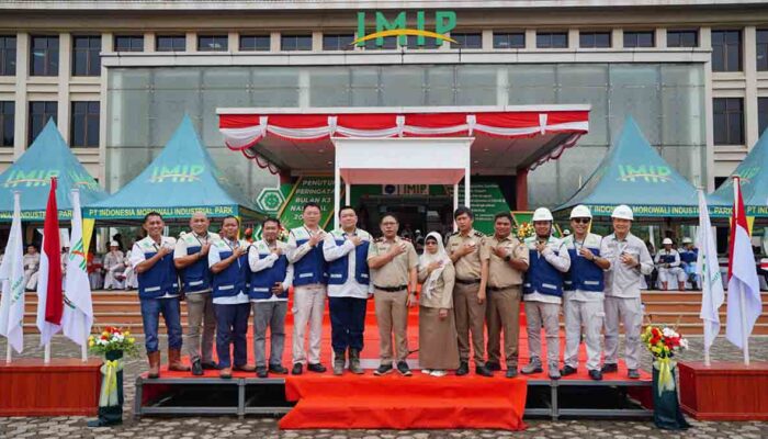 IMIP Terapkan SMK3, Disnakertrans Sulteng Beri Apresiasi