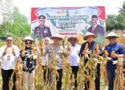 Panen Raya Jagung, Polda Sulteng Dukung Swasembada Pangan