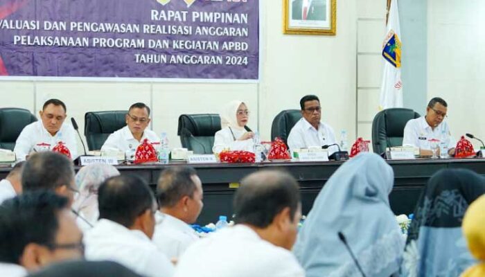 Rapim Pemprov Sulteng Bahas Efisiensi dan Transparansi Anggaran