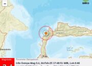 Gempa di Tolitoli, BMKG: Warga Tidak Perlu Panik